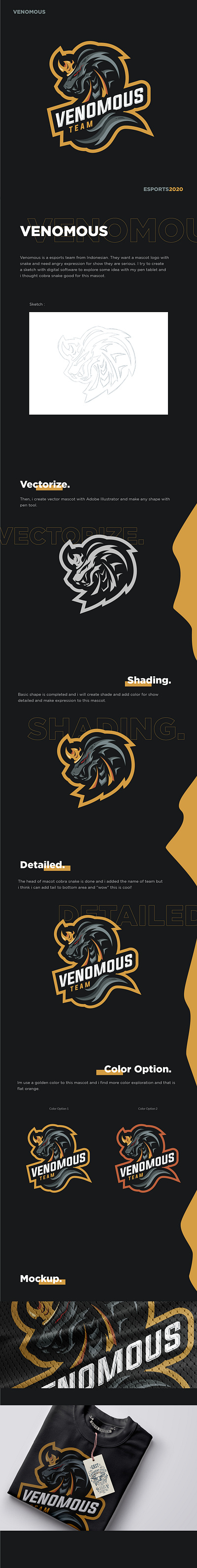 Venomous Mascot gaming gaming logo gaminglogo graphic illustration logosport mascot mascot character mascot design mascot logo