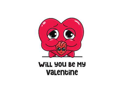 Valentine Love adobe illustrator character concept characterdesign cute design dribbbleweeklywarmup dribble shot dribbleweeklywarmup heart illustration illustrator lineart logo love monoline tshirt design tshirtdesign valentine valentineday vector