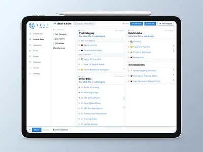 Real Estate SaaS Features app dashboard mobile product design real estate responsive saas ui ux vue.js web app web design