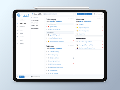 Real Estate SaaS Features app dashboard mobile product design real estate responsive saas ui ux vue.js web app web design