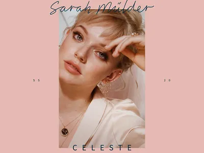 Jewelry Lookbook Cover Design branding cover cover design design editorial design layout layout design sans serif type typography