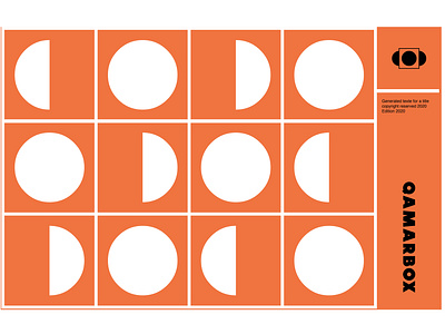 Qamar Box patterns agency brand branding communication design logo vector