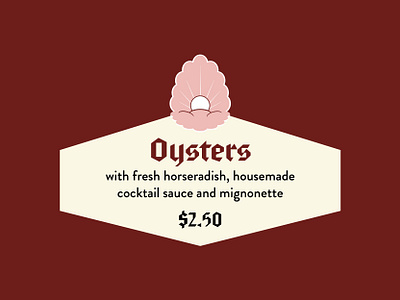 Heavenly Oysters branding design illustration oyster restaurant seafood type