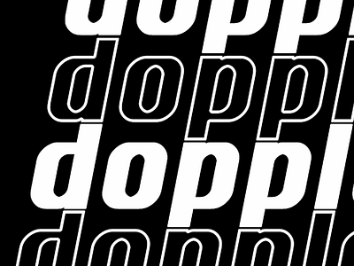 DOPPLER; TYPOGRAPHY DESIGN PLAY