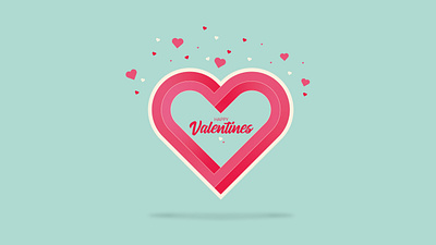 Impossible Valentines Day Heart adobe illustrator design heart heart logo illustration valentine day valentines day vector vector art vector artwork vector artworks