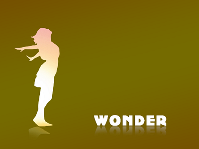 WONDERING SOUL photoshop text art design