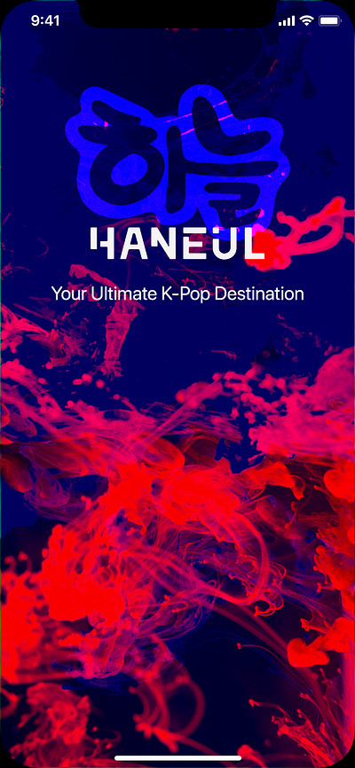 Haneul: The Ultimate K-Pop Fan App adobe xd app design bigbang bts k pop kpop ui uidesign