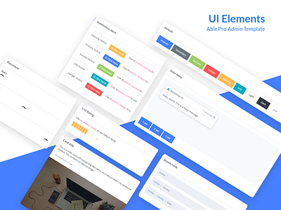 UI Elements - Able Pro Admin Template admin admin dashboard admin design admin panel admin template admin templates admin theme angular angular admin template angular dashboard bootstrap bootstrap 4 bootstrap admin branding react ui ui design ui elements uidesign uiux