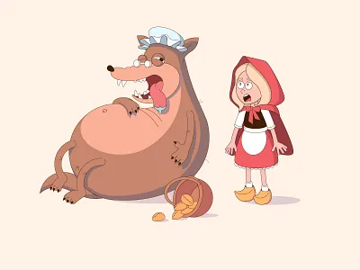 Love is... when grandmothers are in your stomach 14 february character design creative design draw illustration love love is st valentines valentine valentine day