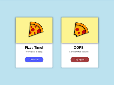 Flash Message animation dailyui design flash message flash messages freelancer hover state illustration pizza pizza animation pizza vector sketch sketchapp typography ui ux vector