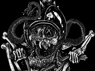 Art for sale big wheel for sale hesher skeleton skull t shirt art