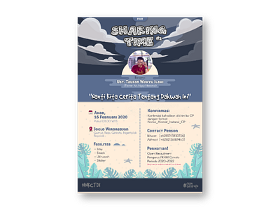 Event promotion design broadcast brochure