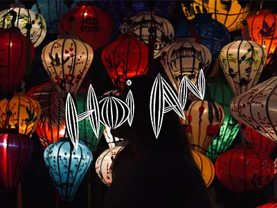 Hoi An Lanterns asia design handlettering illustration travel travel photography typography vector type