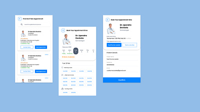 Doctor Appoinment App Designs adobe xd android app appointment appointment booking doctor figma ios zeplin