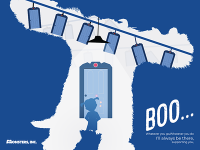 Boo... illustration poster art