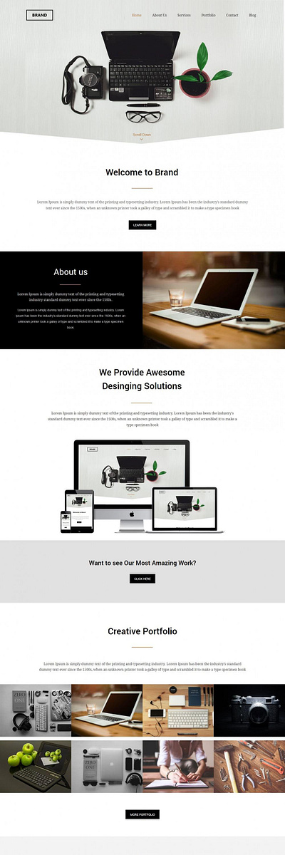 TemplateToaster Website Builder | Brand Management WP Theme brand management branding company design management ui web web design web development website builder wordpress wordpress theme