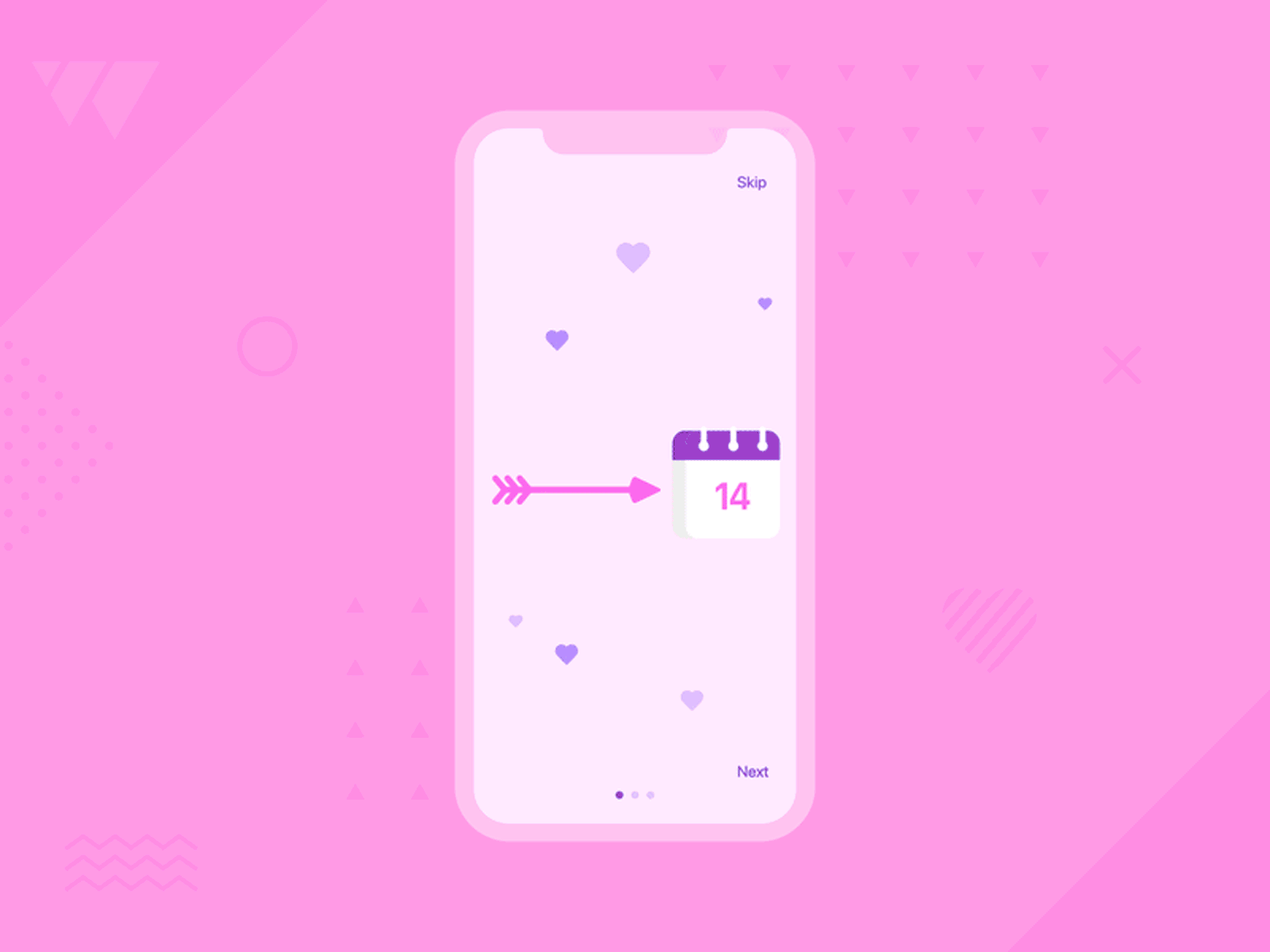 Love is when ... animation design gif illustration love is motion motion design valentine valentines day waverley