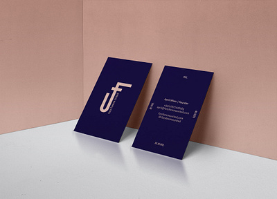 FFU – Business Card brand identity branding colourpalette concept logo design print design type type design visual identity visual design visual identity visual language