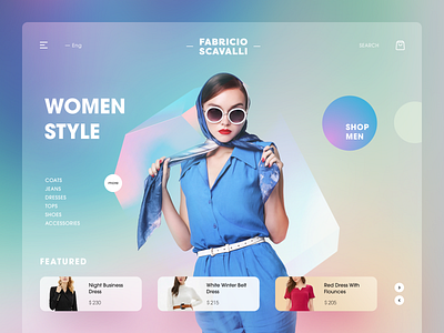 Scavalli Fashion Website business clothes colourful design e commerce e shop entrepreneur halo halo lab image lookbook shop startup website