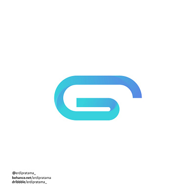 G + Papperclip branding design flat graphic design icon illustration lettering lettermark logo type