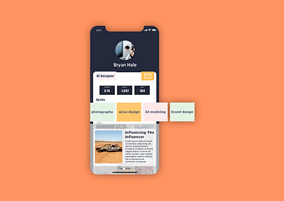 user profile -- daily ui 006 006 dailyui userprofile