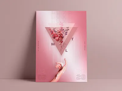 Love poster for Valentine's day concept concept art design designsomething designsomethingeveryday graphic design inspiration poster posterdesign visual art