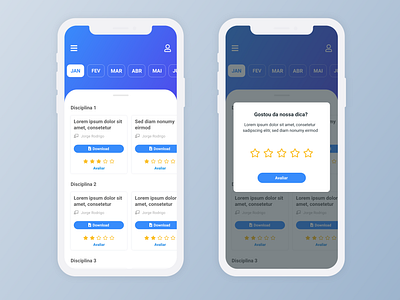 App app design portfolio ui ux