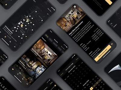 Meet Select App Interface app community interface ios mobile select ui design ux design