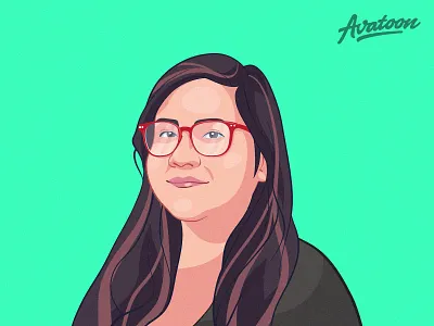 Vector Avatar Design avatar caricature cartoon design face illustration man process profile sketch