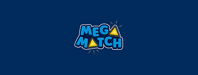 Gaming Trademark - Megamatch design diamond gaming icon illustration logo match slots trademark vector