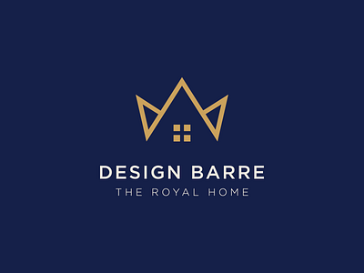 Design Barre brand brand design brand identity branding branding design crown decor decorate decoration decore design home decor home decore home design king logo royal royals royalty