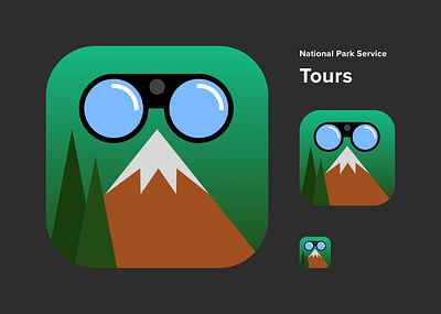 NPS Tours - app logo app design dailyui flatdesign illustration logo ui