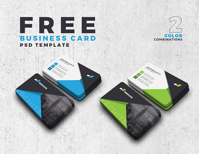 FREE Business Card PSD Template brand branding business card design download free business card freebies graphic illustration logo photoshop print print ready psd download psd file typography vector