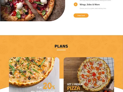 Food Website Xd Free design free file illustration ui ux web website