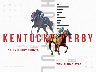 Kentucky Derby Hopefuls Promo ad ad design ads advertisement advertising design graphic design horse horse racing kentucky kentucky derby marketing promo promotional racing sports sports design thoroughbred thoroughbreds