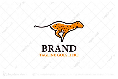 Cheetah Logo animal brand cheetah cheetah logo cheetah logo for sale logo logo for sale logos