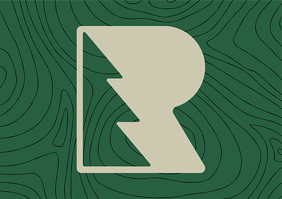R Mark Exploration brand identity branding logo typography