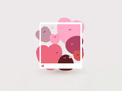 💕 heart illustration love valentines day