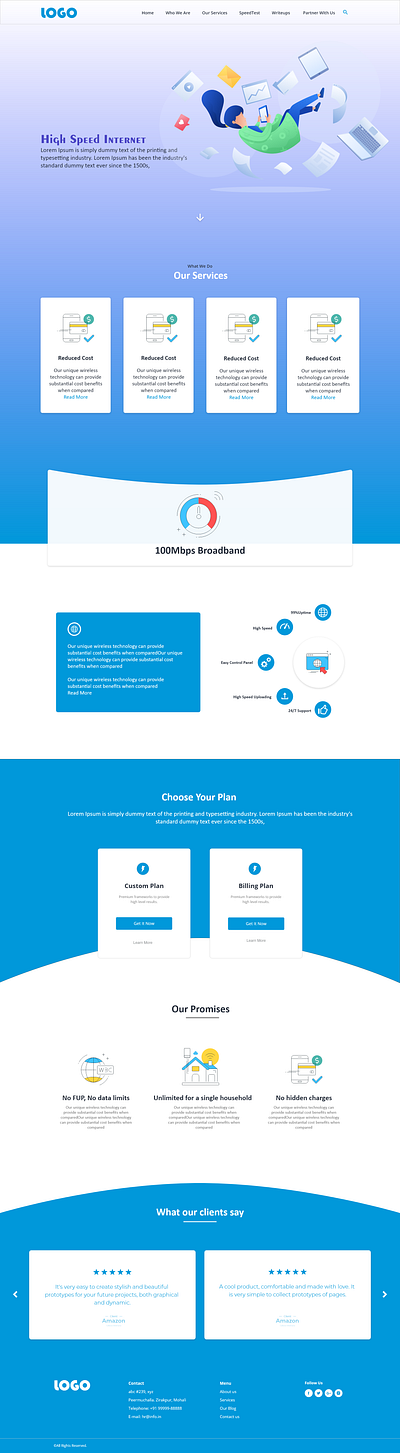 Broadband Website Xd Free design free file illustration ui ux web website