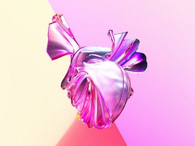 ❤️ 3d c4d candy cinema 4d dispersion heart hearts octane valentine valentines valentines day bash