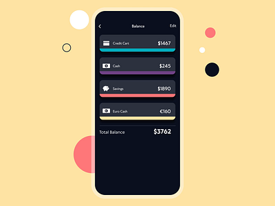 Finance Tracker: Balance Interactions animation app design design design studio finance finance tracker graphic design interaction interface mobile mobile app design money motion design stats ui ui animation ui design user experience user experience design ux