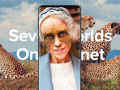 Seven Worlds One Planet | Instagram AR filter animals ar filter bbc cheetah face effect frog mask penguin thorny lizard whale shark