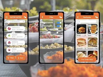 DailyUI 075 Pre Order daily 100 challenge daily ui dailyui075 design food app mobile mobile app preorder school app