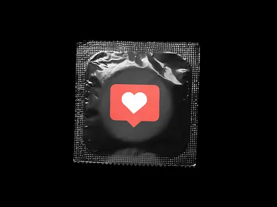 V-Day adobe advertising black branding concept creative dark design digital fun graphic heart iconography idea love packaging sex symbol valentines visual