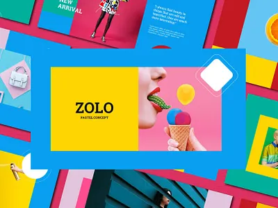 Zolo Pastel - Keynote Template agency business clean color colorful creative design elegant keynote keynote presentation keynote template minimal modern pastel presentation simple template templates web design website