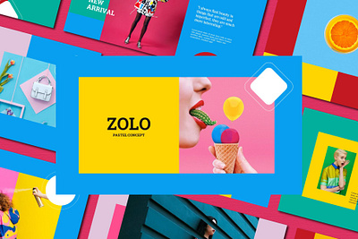 Zolo Pastel - Keynote Template agency business clean color colorful creative design elegant keynote keynote presentation keynote template minimal modern pastel presentation simple template templates web design website