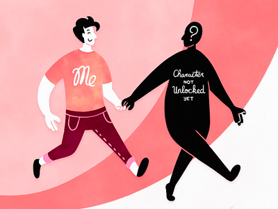 Character not unlocked yet design dribbble graphic graphic design illustration love valentine valentinesday