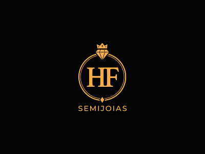 HF Semijoias rebrand brand brand design branding design jewelry jewels logo logotype luxury rebrand rebranding redesign visual identity