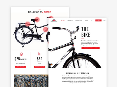 World Bicycle Relief Website Redesign design web website