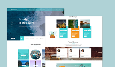 travel agency travel travel web uiux web design